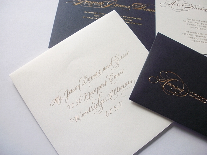 Wedding Envelope Chicago Calligrapher